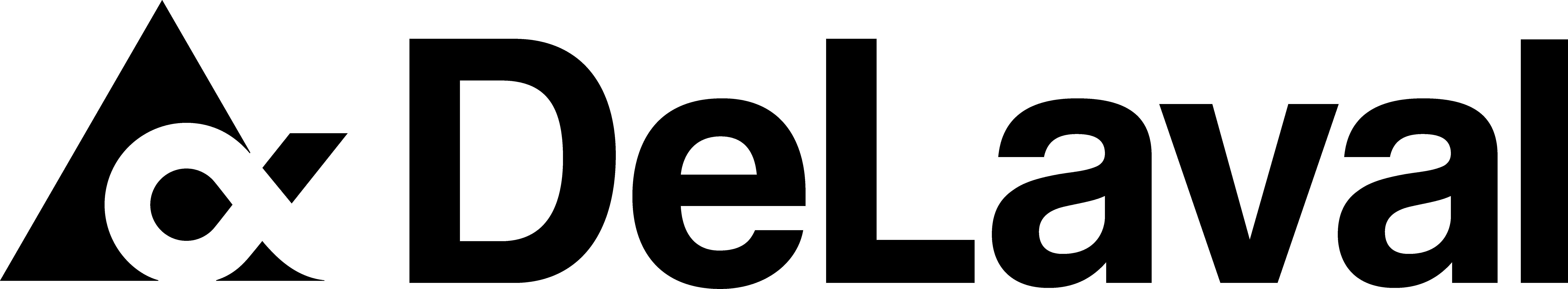 Logo of sustainable food production and dairy company DeLaval